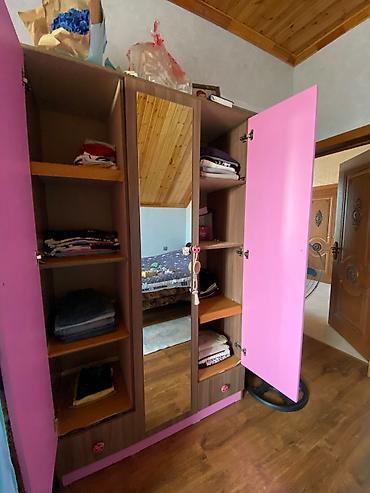 set mebel: Uşaq/yeniyetmə otağı üçün mebel dəsti - Yazı masası: Laminat ağac — 2
