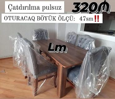 sdullar: Kvadrat masa, Qonaq otağı üçün, 6 nəfər — 1