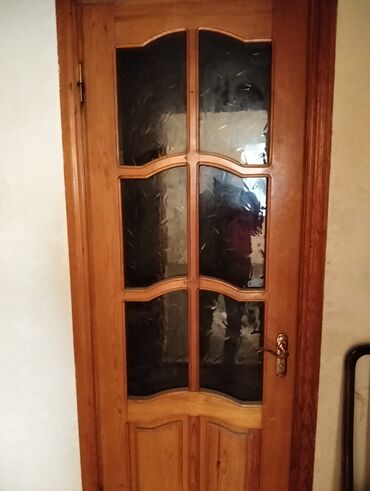 Otaq qapıları: Qonaq otağı üçün İşlənmiş Otaq qapısı 90x210 sm Naliçnik ilə, Ünvandan götürmə — 7