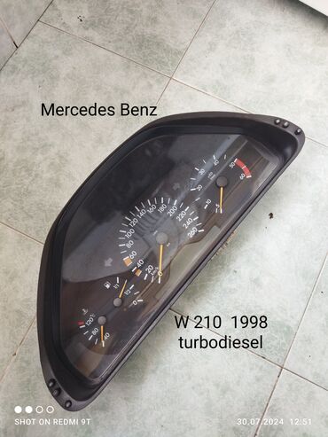 led panel: Mercedes-Benz W 210, 1998 г., Оригинал, Германия, Б/у