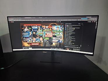 Ультраширокий изогнутый монитор Redmi 34" - Диагональ: 34" - Формат