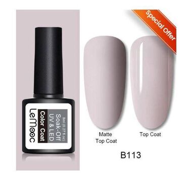 Nega noktiju: LEMOOC 8ml Gel Lak za nokte 
Cena: 200din — 8