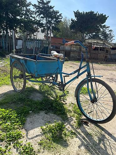 summa velosipedi: Yük daşıma üçtəkərli velosiped (kargo velosipedi) - Konstruksiya: Ön — 2