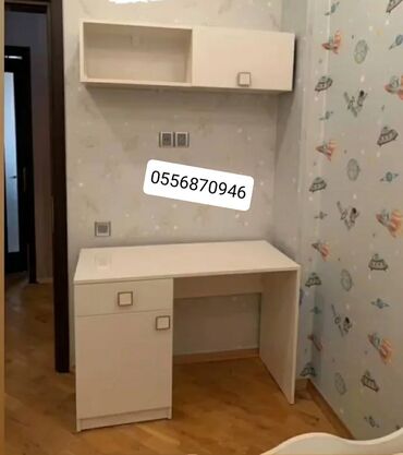 Masalar: Kompüter masası, Yeni, Açılmayan, Laminat, Dördbucaq masa — 15