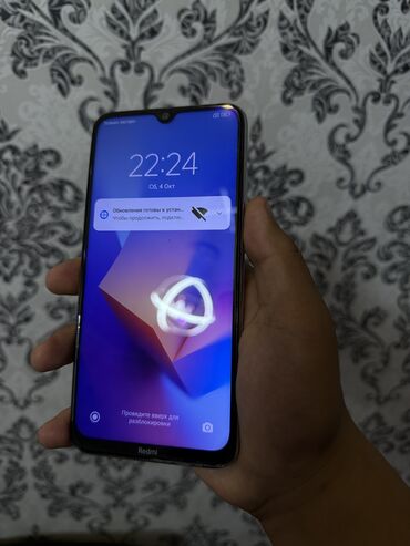 купить кулер для телефона: Redmi, Redmi Note 8, Б/у, 64 ГБ, цвет - Голубой, 2 SIM