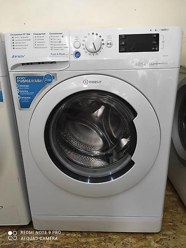 indesit: Стиральная машина автомат "Индезит" 8 кг, состояние новой машинки — 3