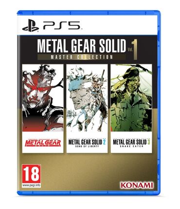 ps5 diskləri: Ps5 metal gear solid 1