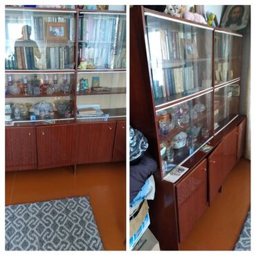 Шкафы: Продаю книжный шкаф с книгами в хорошем состоянии