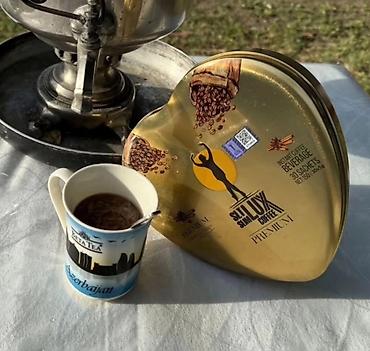 dəniz məhsulları satışı: Sultan Lux Coffee – Premium Instant Coffee Beverage - Qızılı, ürək — 1
