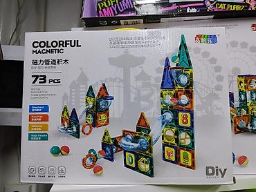 магнитный кубик: Магнитный конструктор Colorful Magnetic — набор для строительства — 1