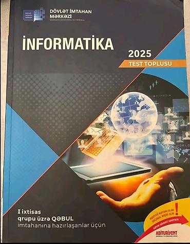 codera informatika pdf 2025: Məhsul: “İnformatika 2025 – Test Toplusu” Nəşriyyat: Dövlət İmtahan — 1