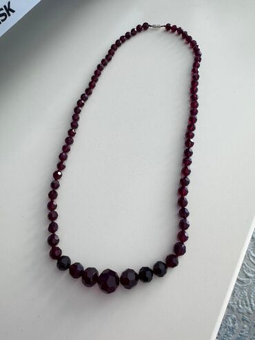 Серебряные наборы украшений: Жемчуг Жемчужное ожерелье 3 шт: 2 шт овал не длина 48 см, 1шт круглые — 11