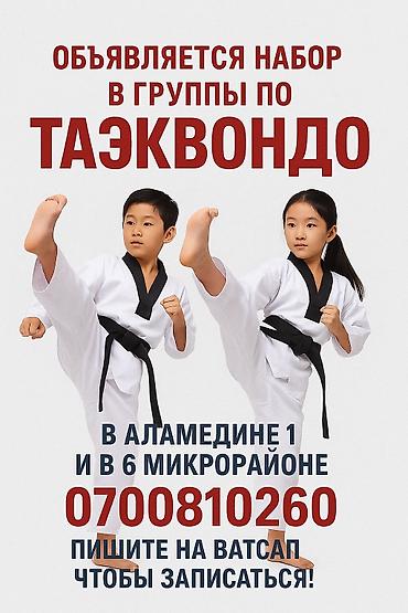 самакады: Объявляется набор на Рукопашный бой, олимпийское Таеквондо wt, ММА — 4