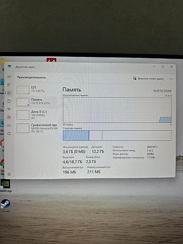 hp omen 15: Компьютер, ядер - 6, ОЗУ 16 ГБ, Для несложных задач, Б/у, Intel Core i5, NVIDIA GeForce RTX 4060, NVMe — 8