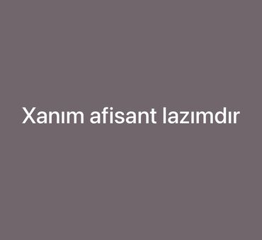 bag evinde qalmaga aile axtarilir 2023: Официант требуется, Ресторан