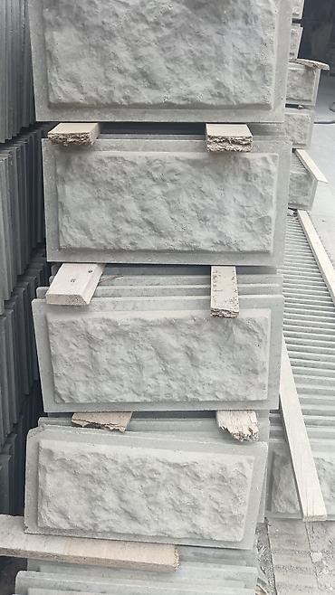 Beton plitələr: Məhsul: Betondan hazırlanmış səki və divar üzləmə plitələri - — 7