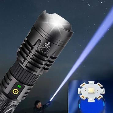 original nike tech: RUČNA LED LAMPA 20W SA WHITE LASER LED TEHNOLOGIJOM | Punjiva LED — 3
