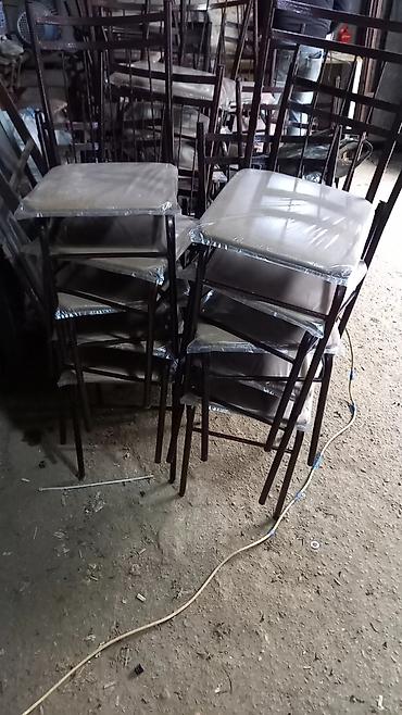kafe stul: Kafe və restoranlar üçün 4 nəfərlik 6 nəfərlik 8 nəfərlik stul və — 10