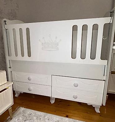 matras alti: Oğlan və qız üçün, İşlənmiş, Dördbucaq, Beşik, Dəstsiz, Matras ilə, Yellənmə mexanizmi ilə — 6
