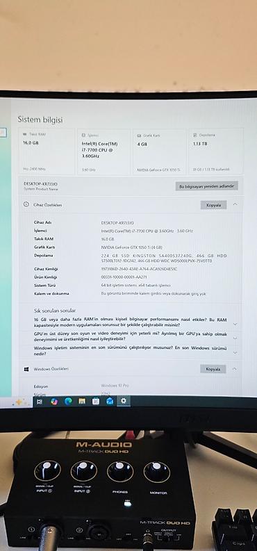 Masaüstü kompüterlər və iş stansiyaları: Studyo və oyun üçün tam masaüstü PC + audio qurğular dəsti Komputer — 4