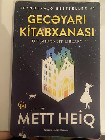 Bədii ədəbiyyat: Gecəyarı Kitabxanası (The Midnight Library) – Matt Haig Tərcümə: Aqil — 1