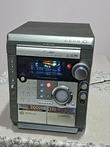 full mp3 indir: Musiqi mərkəzi "Samsung".4 çıxışlıdır.2 kolonka və 2 sabvufer — 1