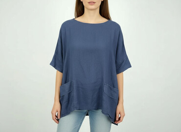 bluzki nietoperz plus size: Жіноча блуза, розмір One size
