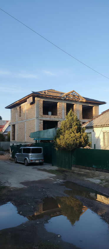 Кровля крыши: Кровельные работы под ключ - Монтаж стропильной системы и обрешётки - at lalafo.kg — 1 Кровля крыши: Кровельные работы под ключ - Монтаж стропильной системы и обрешётки - — 1