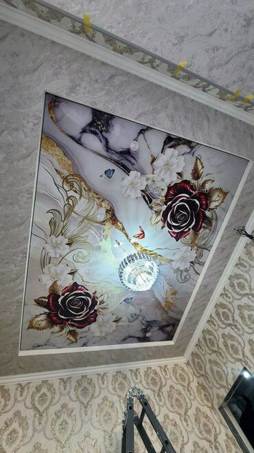 Натяжной потолок: Натяжной потолок Матовое, 3D потолки, Глянцевое Бесплатная консультация — 15