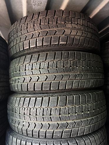 Шины 215 / 60 / R 17, Зима, Б/у, Комплект, Легковые, Япония, Dunlop