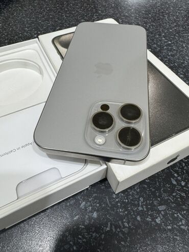 Apple iPhone: IPhone 15 Pro Max, 256 GB, Natural Titanium, Face ID — 9