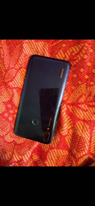 xiomi redmi 7: Huawei Y9, rəng - Göy, Barmaq izi