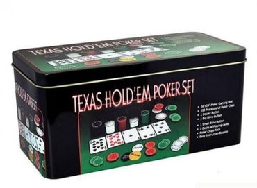 bubanj za decu: Poker set za igru Cena -2.800din Texas Hold'em Poker set - igrajte