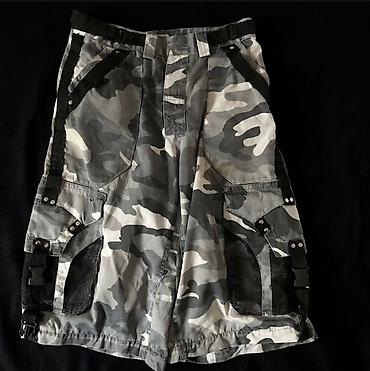 камуфляжная: Мужские камуфляжные шорты карго. balenciaga, gr project type - Принт — 1