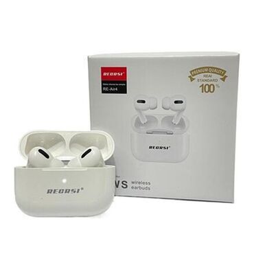 наушники для айфонов: Вкладыши, Recrsi, Новый, Беспроводные (Bluetooth), Классические