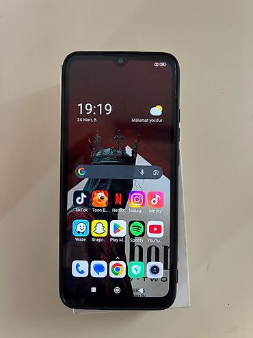 iphone 4s kabro: Poco C40, 64 GB, rəng - Qara, Face ID — 2