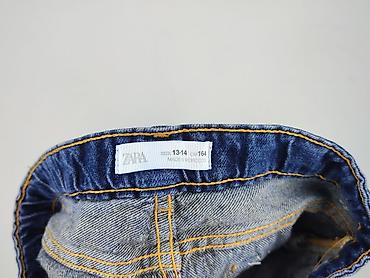 genzie crop top: Spodnie jeansowe, Zara, 13 lat, 164, stan - Bardzo dobry — 4