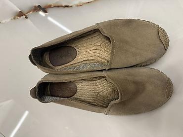 bemsa ayaqqabi: Brend: DERIMOD Model: Espadril - Rəng: qum-bej - Material: üst hissə — 4