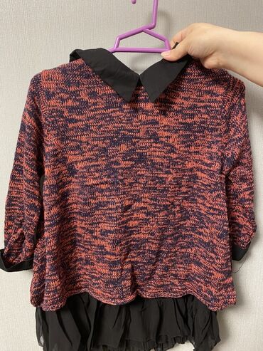 банты для волос: Qadın sviteri – kofta üslubunda - Rəng və naxış: qırmızı-qara qarışıq at lalafo.az банты для волос: Qadın sviteri – kofta üslubunda - Rəng və naxış: qırmızı-qara qarışıq