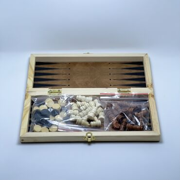 Шахматы: Шахматы 3 в1: Шахматы Шашки Нарды Шахматы деревянные — 3