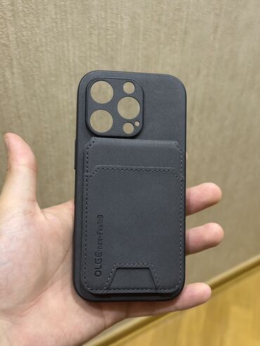 Boşqablar: Iphone 16 pro case. card holder. kamera blokunu qoruyur yenidir