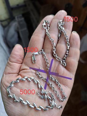 Серебряные браслеты 925 пробы 1) Браслет с овальными рельефными