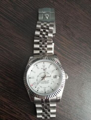 Тарелки: Новый, Наручные часы, Rolex, цвет - Белый