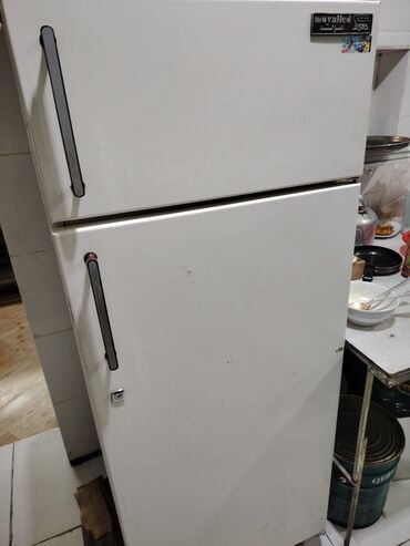 Elektronika: İşlənmiş 2 qapılı Atlant Soyuducu Satılır, rəng - Ağ, Dispenserli