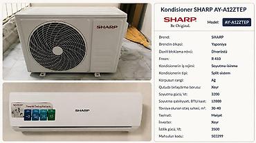 Kondisioner 1 ay üstunde olub cemi ev satildigi ucun cixarilib.35/40