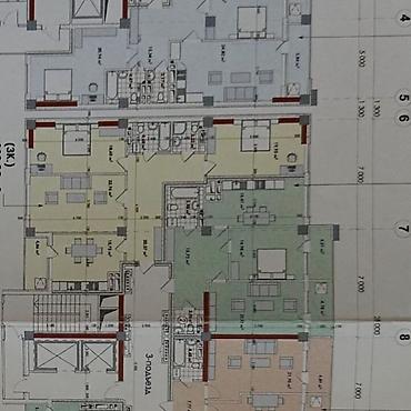 1200: 3 комнаты, 110 м², Асанбай мкр Элитка, 11 этаж, ПСО (под самоотделку) — 7