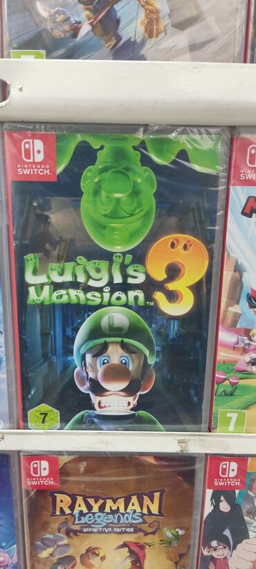 nintendo swich: Nintendo switch üçün luigi's mansion 3 oyun diski. Tam original