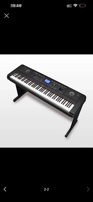 нота: Yamaha dgx-660 •	88 взвешенных клавиш (ощущение как у акустического — 2
