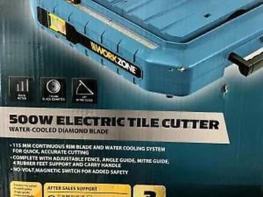 Sekači za keramiku i pločice: Workzone električna sečica za keramičke pločice – 500 W - Snaga — 11