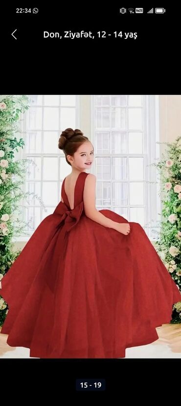 Donlar: Qadın kişini uşaq dəbli ziarət geyimlərinin kirayəsi - Modellər — 23